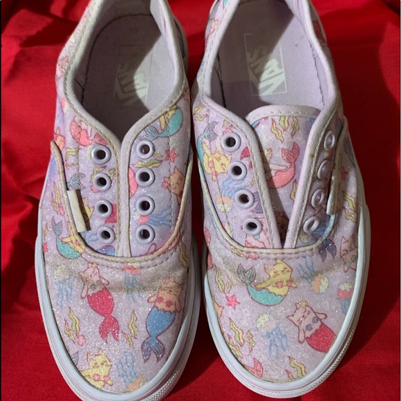 vans cat mermaid shoes
